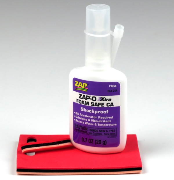 Zap-O Foam Safe CA Glue